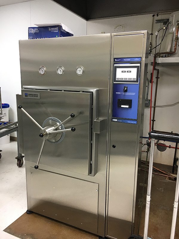 Autoclave Capacidad de 340 Litros. Consolidated