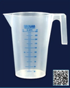 [026.04.902-un] Beaker de plástico, forma baja, de 100ml.