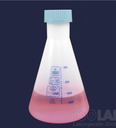 [028.03.250-un] Erlenmeyer P.P. plastico-  250ml con tapa